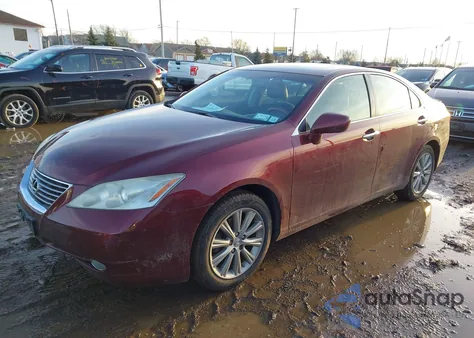 2008 Lexus Es 350 from USA, damaged, VIN JTHBJ46G182251237